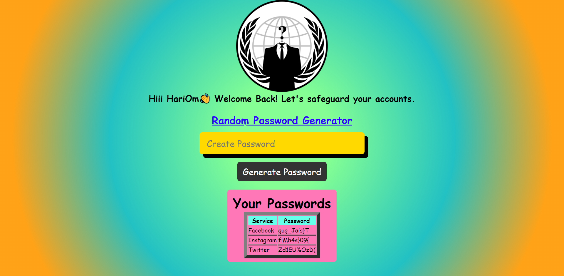 password-generator-hack-club